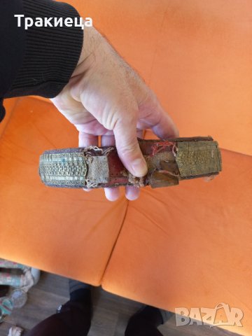 Възрожденски тракийски сребърен колан с позлата, снимка 2 - Антикварни и старинни предмети - 40931917