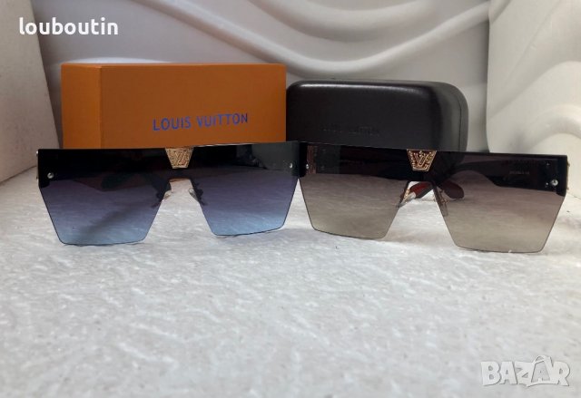 Louis Vuitton 2023 висок клас мъжки слънчеви очила маска, снимка 11 - Слънчеви и диоптрични очила - 38977596