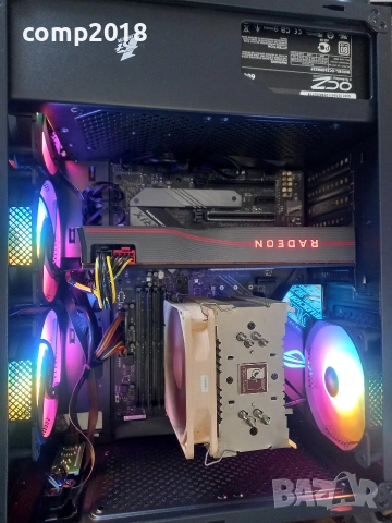 Геймърски компютър Intel® Core™ i7-9700K 16gb DDR4 AMD RX 5700 XT, снимка 4 - Геймърски - 52870062