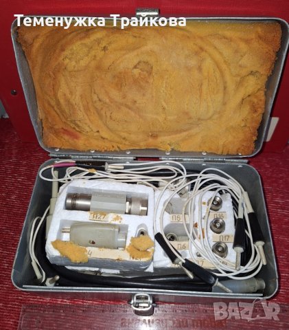 Мтално военно куфарче с принадлежности ПРОДАДЕНО, снимка 3 - Друга електроника - 44230164