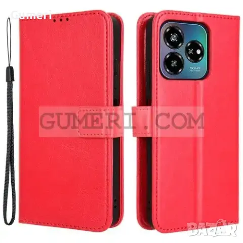 ZTE Axon 60 Lite Тефтер "Wallet", снимка 3 - Калъфи, кейсове - 48027998