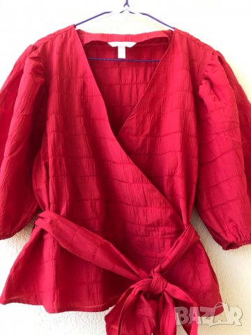 Блузка H&M - XL, снимка 4 - Корсети, бюстиета, топове - 33895676