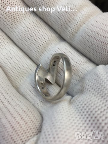 Сребърен пръстен №429, снимка 6 - Други ценни предмети - 41449660