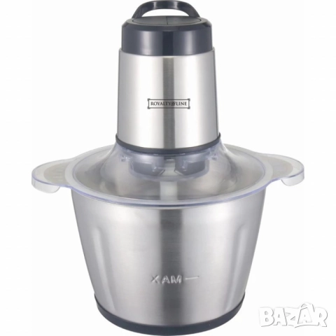 Електрически чопър с купа от неръждаема стомана Royalty Line RL-MCE300.34.18 / RL-MCE600.34.18, снимка 6 - Друга електроника - 51854065