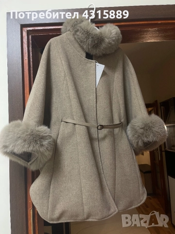 Палто вълнено, снимка 5 - Палта, манта - 52892780