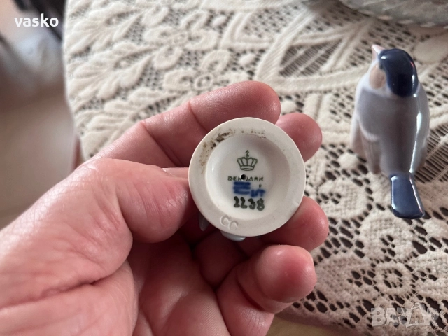 Датски порцелан-птици, снимка 5 - Декорация за дома - 52422728