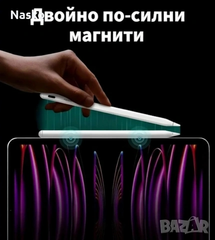 Писалка стилус, За таблет и телефон бял, снимка 5 - Друга електроника - 53507379