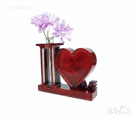 Нежен подарък за Св. Валентин  , снимка 2 - Декорация за дома - 53305465