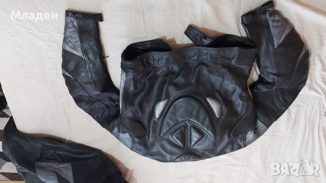 Мото Яке и Панталон естествена кожа М размер, снимка 2 - Якета - 44751629