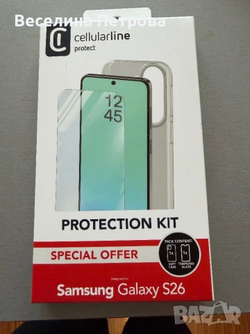Кейс и протектор Samsung Galaxy S26