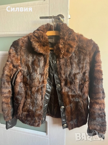 Палто от естествен косъм 