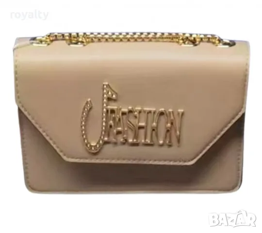 Модерна дамска чанта с надпис Fashion, снимка 4 - Чанти - 49053388
