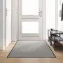vidaXL Мат за врата Сив и черен 120 x 250 cm 100% Полиамид, снимка 2