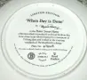 Колекционерскa декоративнa порцелановa чиния Royal Doulton с кучета Бордър коли, снимка 6