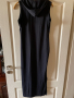 Черна спортна еластична рокля с качулка , снимка 4