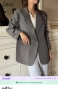 Shein - Чисто ново сиво сако, снимка 2