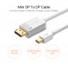 НОВ КАБЕЛ Thunderbolt Mini Displayport към DisplayPort Кабелен адаптер Mini DP към DP конвер, снимка 2