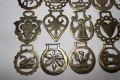 29 английски месингови медальони за коне, снимка 5