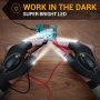 Уникален инструмент - Ръкавици с LED фенер PARIGO,аксесоар за къмпинг,колоездене,риболов, снимка 4