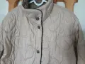 Ново Rowlands бежово капитонирано яке, 42, снимка 2