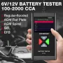 KINGBOLEN BM580 6V 12V тестер за автомобилни акумулатори, тестер за напрежение 100-2000CCA, прецизен, снимка 3