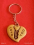 Красив ключодържател във формата на сърце ❤️LOVE YOU романтичен подарък 41772, снимка 4