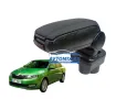 Подлакътник, Skoda Rapid 2012+ с черно кожено покритие, снимка 1
