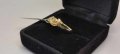 Златен пръстен с Брилянт-2.05гр/14кр, снимка 3