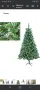 Froadp Изкуствена коледна елха 210 см PVC, снимка 1