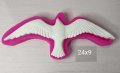 Грамадна птица птичка Чайка силиконов молд форма фондан гипс декор украса, снимка 1 - Форми - 41621982