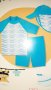 НОВ ! ДЕТСКИ  Комплект  БЛУЗА  , БЕРМУДИ и ШАПКА  с UV  - защита, снимка 1 - Детски тениски и потници - 41315049