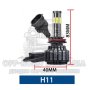 2 БРОЯ 360° LED Диодни крушки – H11 H8 H9 200W 12V +300%, снимка 2