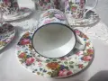 James Sadler Olde Chintz Чайник, чаши и чинийки, снимка 9