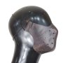 №4325 Мото маска от естествена кожа ръчна изработка, снимка 1 - Аксесоари и консумативи - 42262349