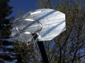 Баскетболен ринг нов вандалоустойчив горещо поцинкован – изработен от плътен стоманен профил 20 мм –