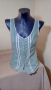 Всичко по 5 лв - Дамска блуза с плетени елементи, снимка 1 - Корсети, бюстиета, топове - 36316647