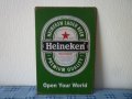 метална табела Heineken, снимка 1 - Колекции - 34362846