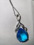 Колие с висулка с камък топаз, снимка 5