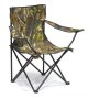 Камуфлажен сгъваем стол за пикник и риболов до 120кг - рибарски стол, снимка 2