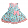 Бебешка рокля с 🦄, снимка 1 - Бебешки рокли - 36380668