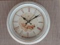ретро стенен часовник от Франция , Винтидж , 30 см , снимка 1 - Други стоки за дома - 39218037