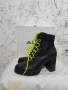 Продавам НОВИ ALDO Боти от Естествена Кожа с Неонови Връзки, снимка 6