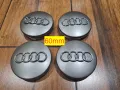 Капачки за Ауди джанти 60мм черен цвят 4B0601170, снимка 3