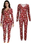 Нова Коледна пижама onesie за възрастни, топъл анимационен костюм, снимка 1