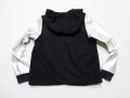 Nike Destroyer Butterfly Black Wool Silver Leather Jkt Дамско Яке Естествена Кожа+Вълна Размер L, снимка 13