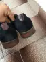 велурени кожени обувки, като нови , тъмносин , 42, снимка 10