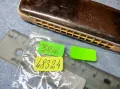 CANCAN MADE in POLAND MELODIA Стара КОЛЕКЦИОНЕРСКА РЯДЪК МОДЕЛ УСТНА ХАРМОНИКА 48324, снимка 8