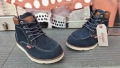Английски детски оригинални кец/боти от естествена кожа/велур Levi's, снимка 5