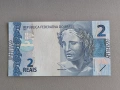 Банкнота - Бразилия - 2 реала UNC | 2010г., снимка 1