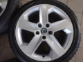 4бр. ал. джанти Skoda (оригинални) 5x112 , 7,5x17 , ET51 , централен отвор 57,1мм, снимка 2
